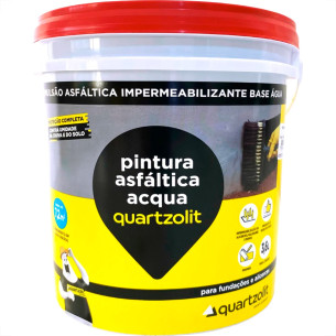Impermeabilizante Quartzolit Pintura Asfaltica Acqua 3,6L