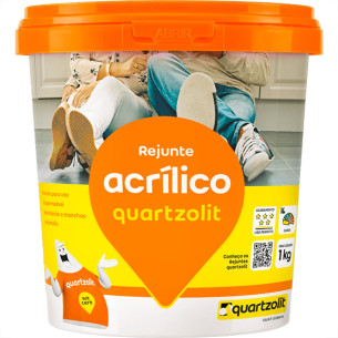Rejunte Acrilico Quartzolit Marrom Cafe 1Kg