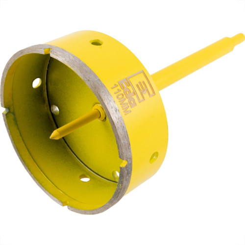 Serra Copo Diamantada Com Haste Eda 110Mm - 0Tq