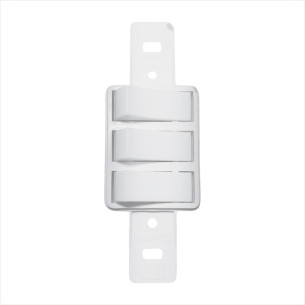 Conjunto Para Condulete Dicompel Monaco Branco 3 Simples - Dc-7100/16