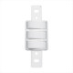 Conjunto Para Condulete Dicompel Monaco Branco 3 Simples - Dc-7100/16
