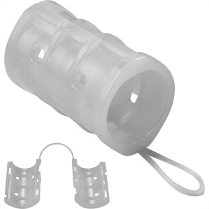 Luva Para Conduite Tramontina Transparente 3/4'' - 25Mm