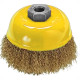 Escova De Aco Copo Fertak Aco Carbono 64Mm X M14 - 2750