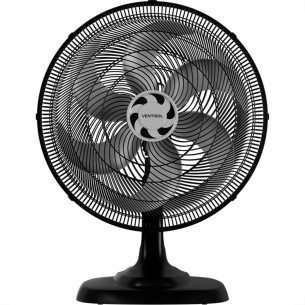 Ventilador Mesa Ventisol Turbo Preto 50Cm. 127V.