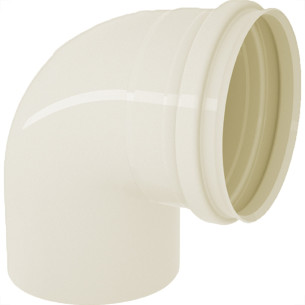 Joelho Esgoto Shiva 90ºx150Mm