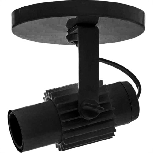 Spot Aletado Annlux 1 Simples Preto