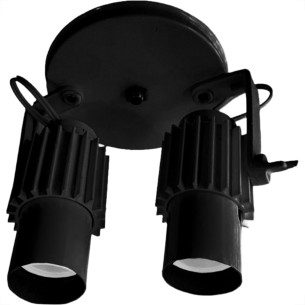 Spot Aletado Annlux Duplo Preto