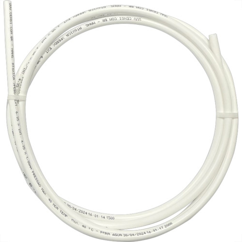 Mangueira Para Filtro Censi Branca Branca 1/4'' X 50M