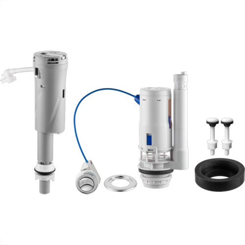 Kit Para Caixa Acoplada Herc Entrada Plus Dual Flush Acionamento Universal