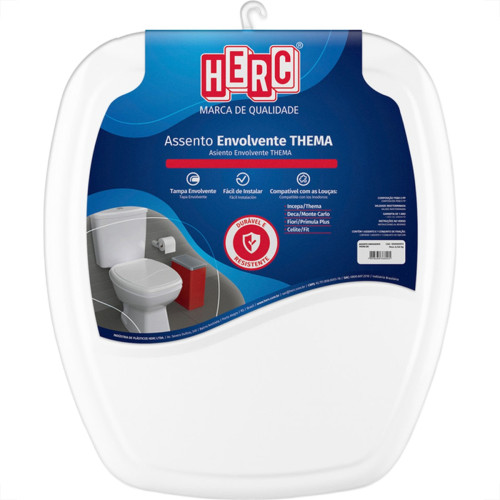 Assento Sanitario Herc Tampa Envolvente Thema Branco