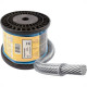 Cabo Aco Galvanizado Plastificado Eda Incolor 1/16'' - 200M