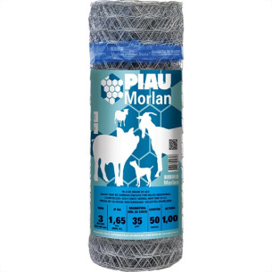 Tela Arame Morlan Mangueirao 3''X 16 X 1M Com 50M