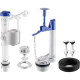 Mecanismo Para Caixa Acoplada Herc Single Flush Entrada Plus Acionamento Superior Castelo