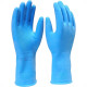 Luva Borracha Imbat Verniz Silver Azul 8 - M