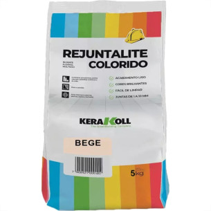Rejunte Kerakoll Bege 5 Kg - Kit C/5 Quilos