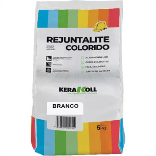 Rejunte Kerakoll Branco 5 Kg - Kit C/5 Quilos