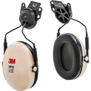 Abafador De Ruido 3M Tipo Concha Peltor Acoplavel Ao Capacete H6P3E Branco - 1 Par - Hb004153597