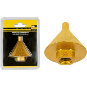 Broca Conica Diamantada Para Chanfro Eda M14 9-50Mm - 0Xs
