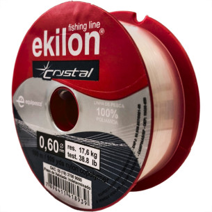 Linha Para Pesca Ekilon 0,60Mm Cristal 100M - Kit C/5 Pecas