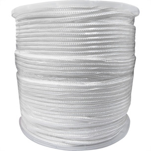 Corda Pp Trancada Guepar 6Mm Branca 220M Carretel