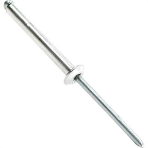 Rebite New Fix Eco Aluminio Repuxo N 308 Caixa Com 200 Pecas