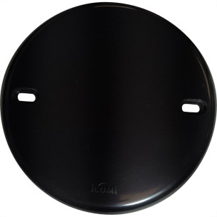 Placa Conjunto Ilumi Stylus Preto 4X4 - Redonda Cega 4'' 20443 - Kit C/20 Pecas