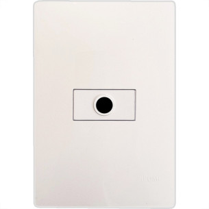 Placa Conjunto Modular Ilumi I9-Inove 4X2 - 1 Modulo + Saida Fio - 9403