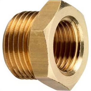 Bucha Reducao Garden Zamac Amarelo 3/4'' X 1/2'' - 10856E
