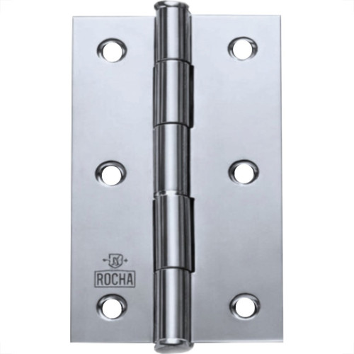 Dobradica Rocha Aco Cromado   3.1/2'' - Kit C/24 Pecas