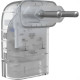 Plug Protetor Dps Iclamper 90º 2 Polos 10A. Transparente