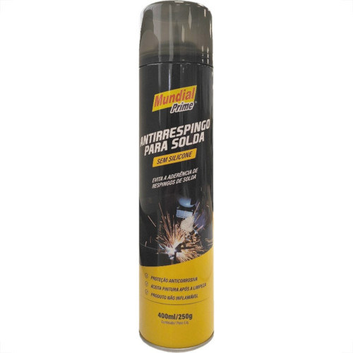 Anti Respingo Solda Mundial Prime Sem Silicone 250Ml/120G.