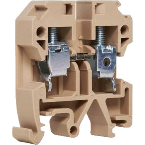 Conector Terra Borne K Steck 6,0Mm Bege - Sk6 - Kit C/4 Pecas