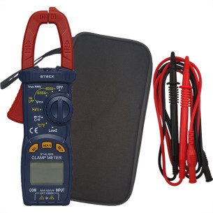 Amperimetro Alicate Digital Steck Com Estojo - St-Ali200