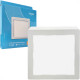 Plafon Led Sobrepor Elgin Quadrado 24W. 1920Lm. 3000K. Bivolt Branco