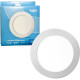 Plafon Led Embutir Elgin Redondo 24W. 1920Lm. 3000K. Bivolt Branco