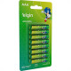 Pilha Elgin Alcalina Aaa Palito Cartela Com 16 Pecas - 82352