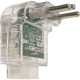 Plug Protetor Dps Elgin 2 Polos + Terra 20A. Transparente
