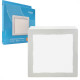 Plafon Led Sobrepor Elgin Quadrado 18W. 1440Lm. 3000K. Bivolt Branco
