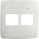 Placa Conjunto Dicompel Monaco Branca 4X4 - 4 Interruptores - Dc-7400/11