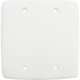 Placa Conjunto Dicompel Monaco Branca 4X4 - Cega - Dc-7400/3