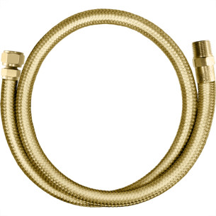 Mangueira Para Gas Malha Aco Tomback Roco 80Cm