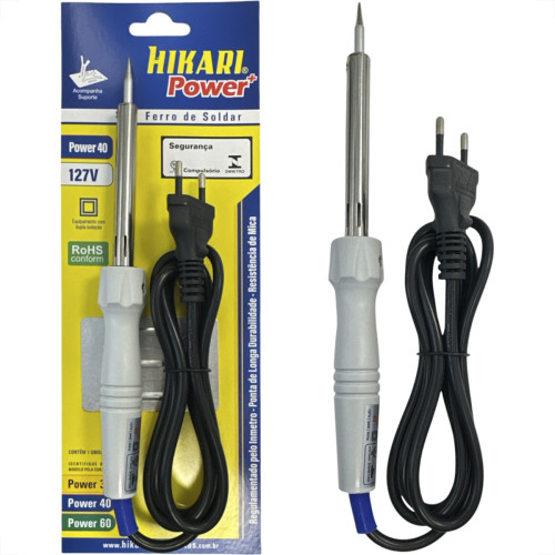 Ferro Soldar Hikari 40W. - 127V. - 21K403