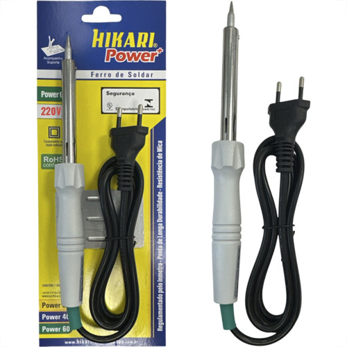 Ferro Soldar Hikari 60W. - 220V. - 21K406