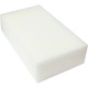 Espuma Em Bloco Compel Branca 6Cm X 13Cm X 22Cm - 0.2033 - Kit C/30 Pecas