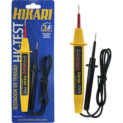 Teste De Voltagem Hikari 3 Niveis Hk-Test - 21N010