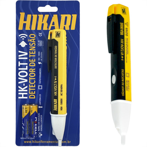 Chave Detector De Tensao Hikari 30A. - 1000V. - Hk-Volt Iv - 21N304 - Acompanha Pilha