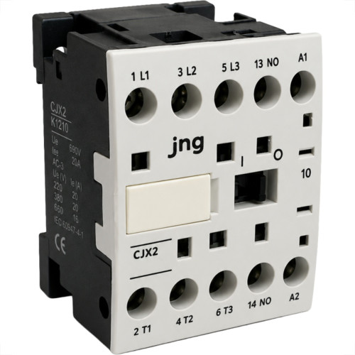 Contator Mini Jng Cjx2-K0910 - 220V - 9A.
