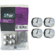Botao Frances Sforplast Zamac Cromado Com Bucha Parafuso Cartela Com 4 Pecas