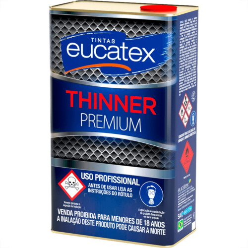 Thinner Eucatex 9116 Multiuso 5 Litros