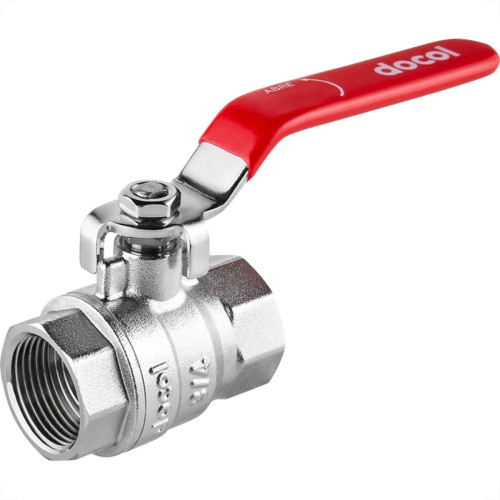 Registro Esfera Docol Metal 3/4'' Alavanca Vermelha